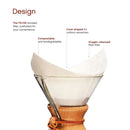 CHEMEX BONDED 6 Cup Pre-folded Filter Squares FS-100 - 100 ct.