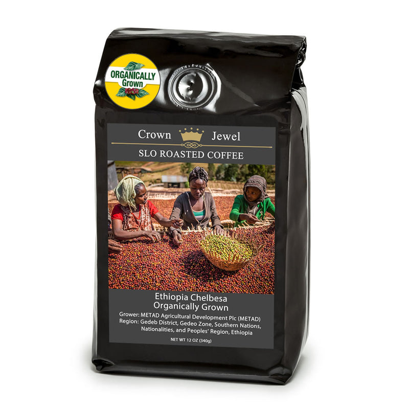 Ethiopia Chelbesa Organically Grown Crown Jewel - 12oz. Bag