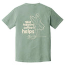 SLO Roasted T-Shirt - Shit Happens Coffee Helps