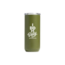 Stainless Steel 16 oz. Tumbler - I Do It Daily Logo
