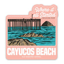 SLO Roasted Stickers - Points of Interest