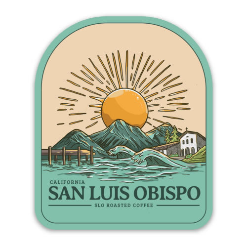 SLO Roasted Stickers - Points of Interest