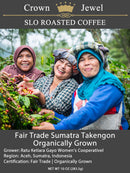 Sumatra Takengon Organically Grown Crown Jewel - 10oz. Bag