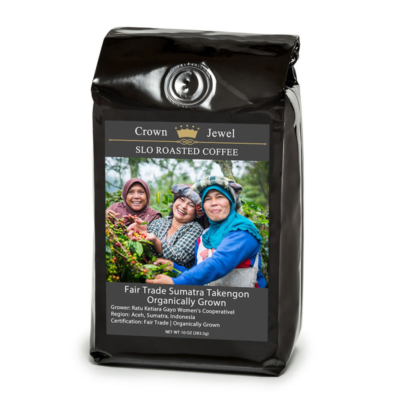 Sumatra Takengon Organically Grown Crown Jewel - 10oz. Bag
