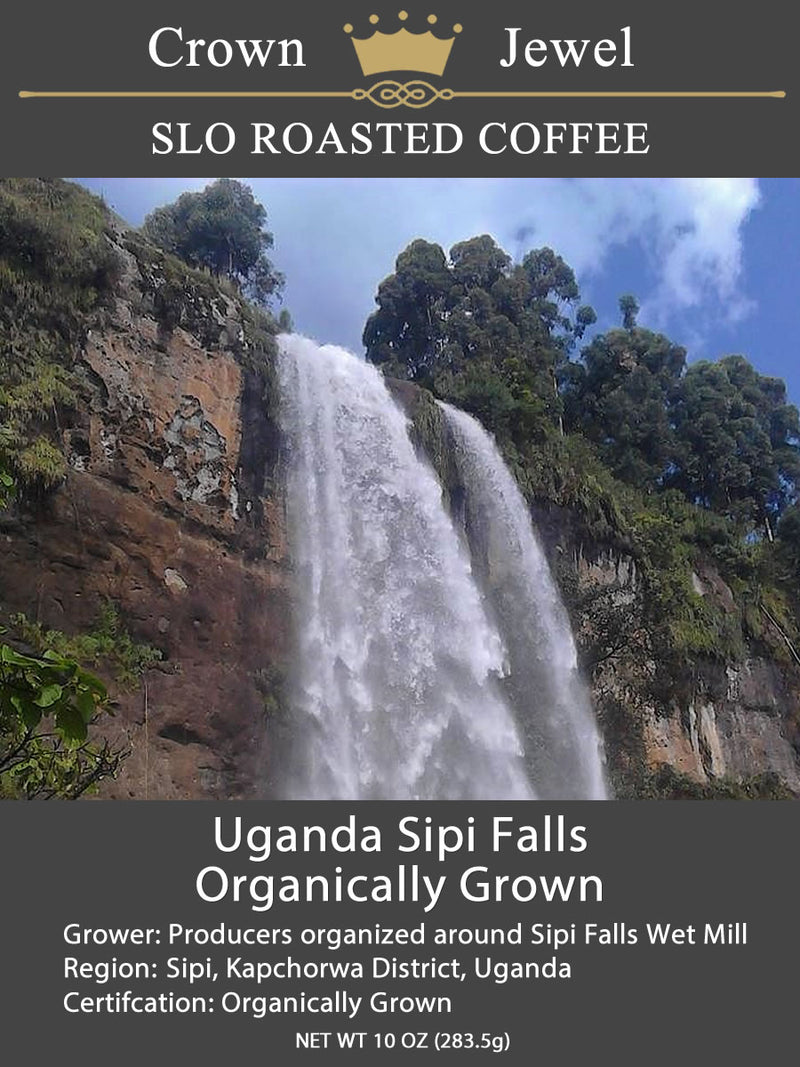 Uganda Sipi Falls Organically Grown Crown Jewel - 10oz. Bag