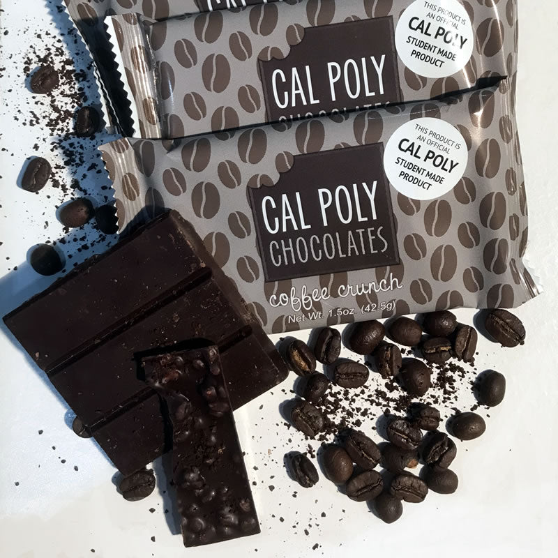 Cal Poly Chocolates Coffee Crunch Bar - 1.5oz.