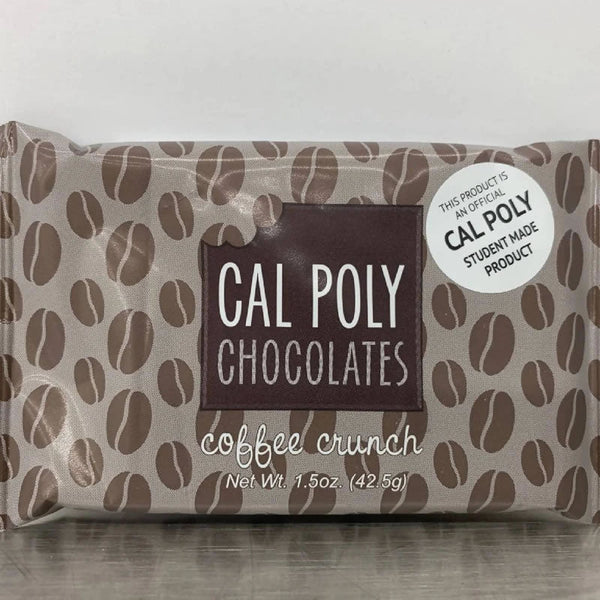 Cal Poly Chocolates Coffee Crunch Bar - 1.5oz.