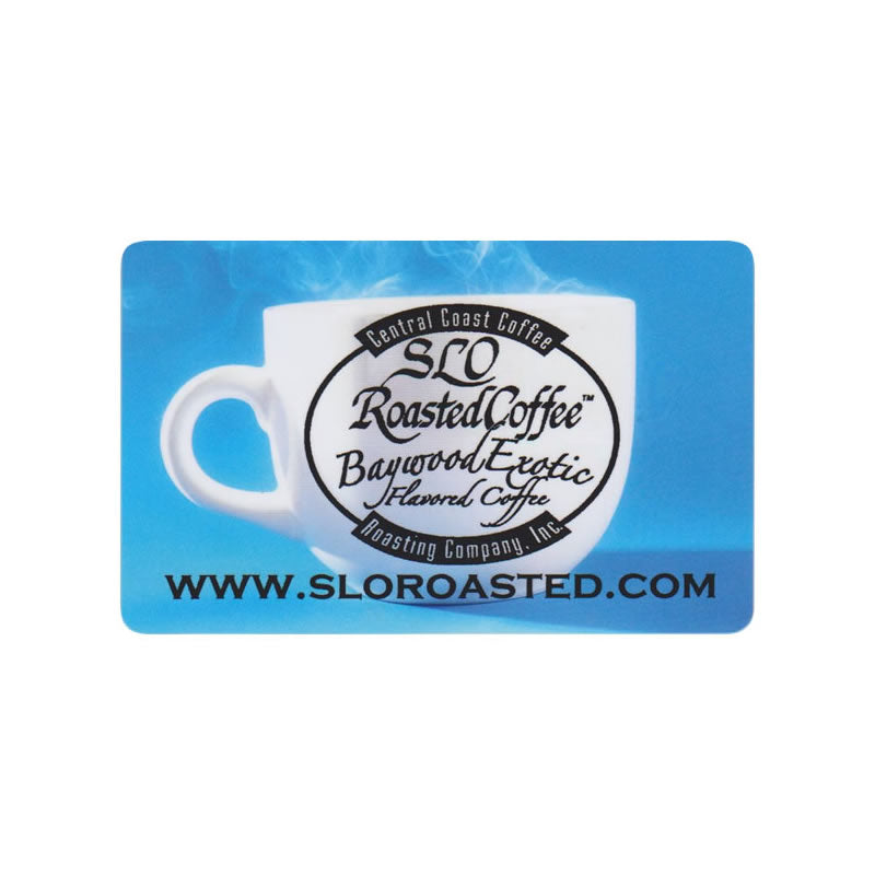 SLO Roasted Gift Cards