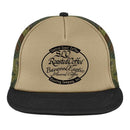 SLO Roasted Adjustable Mesh Back Trucker Hat - Camo