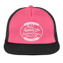 SLO Roasted Adjustable Mesh Back Trucker Hat - Pink