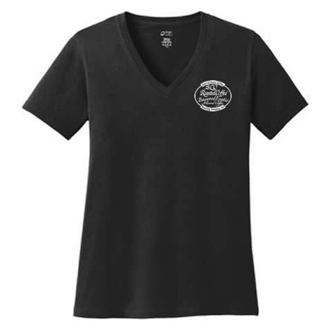 SLO Roasted Women's V-Neck T Shirt
