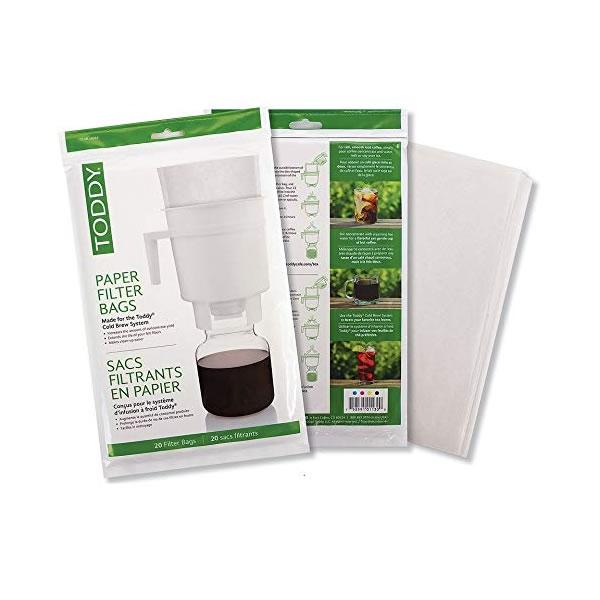 Toddy Paper Filter Bags - 20 Pack