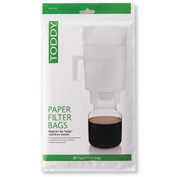 Toddy Paper Filter Bags - 20 Pack