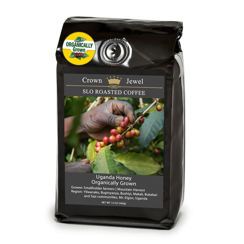 Uganda Honey Organically Grown Crown Jewel - 12oz. Bag